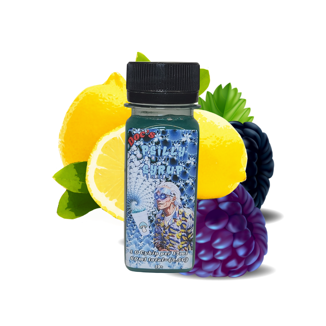 Doc's Psilly Syrup - Grape - 4000MG